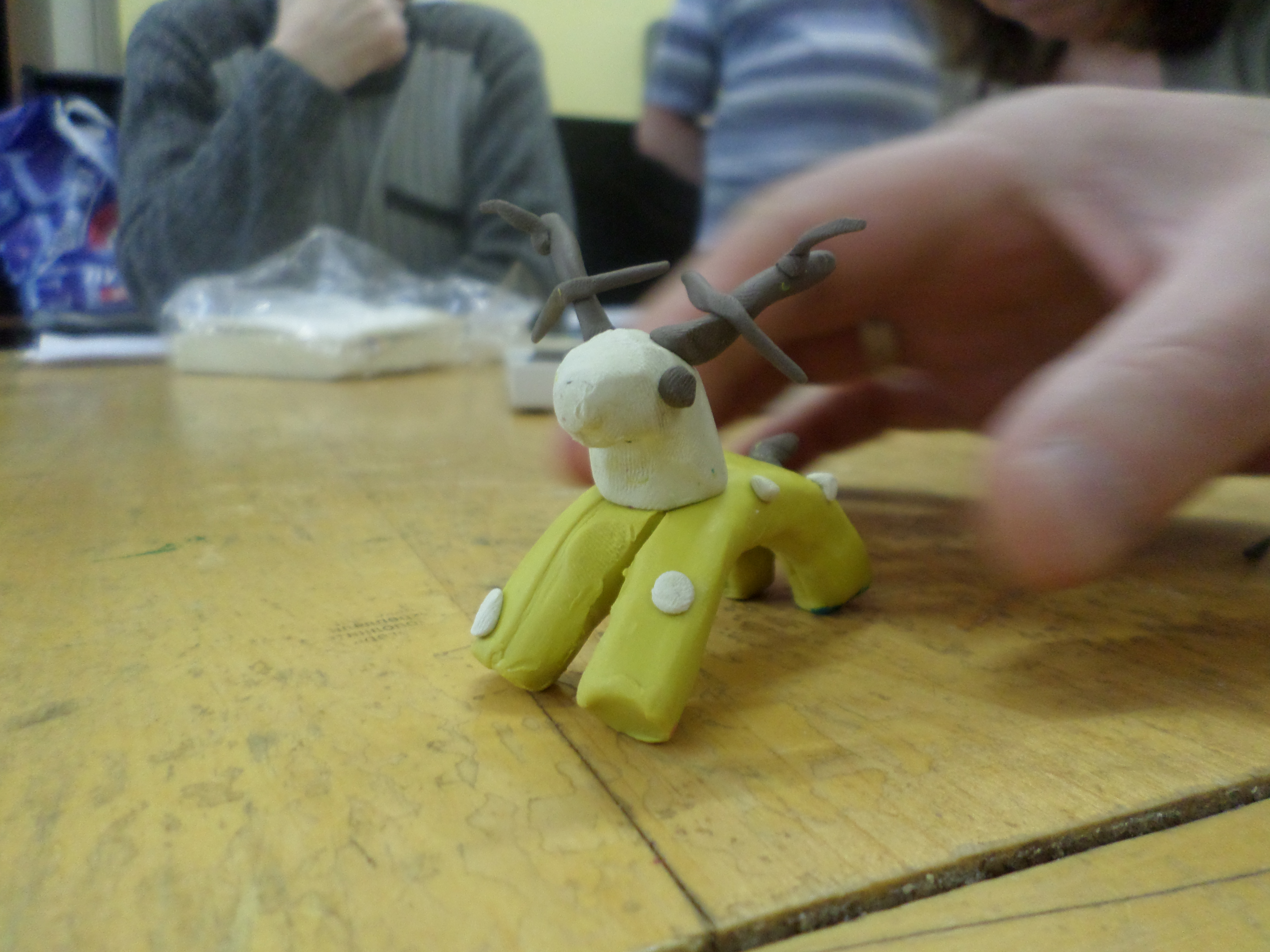Мастер-класс по изготовлению дымковской игрушки в отделении реабилитации г. Березники
